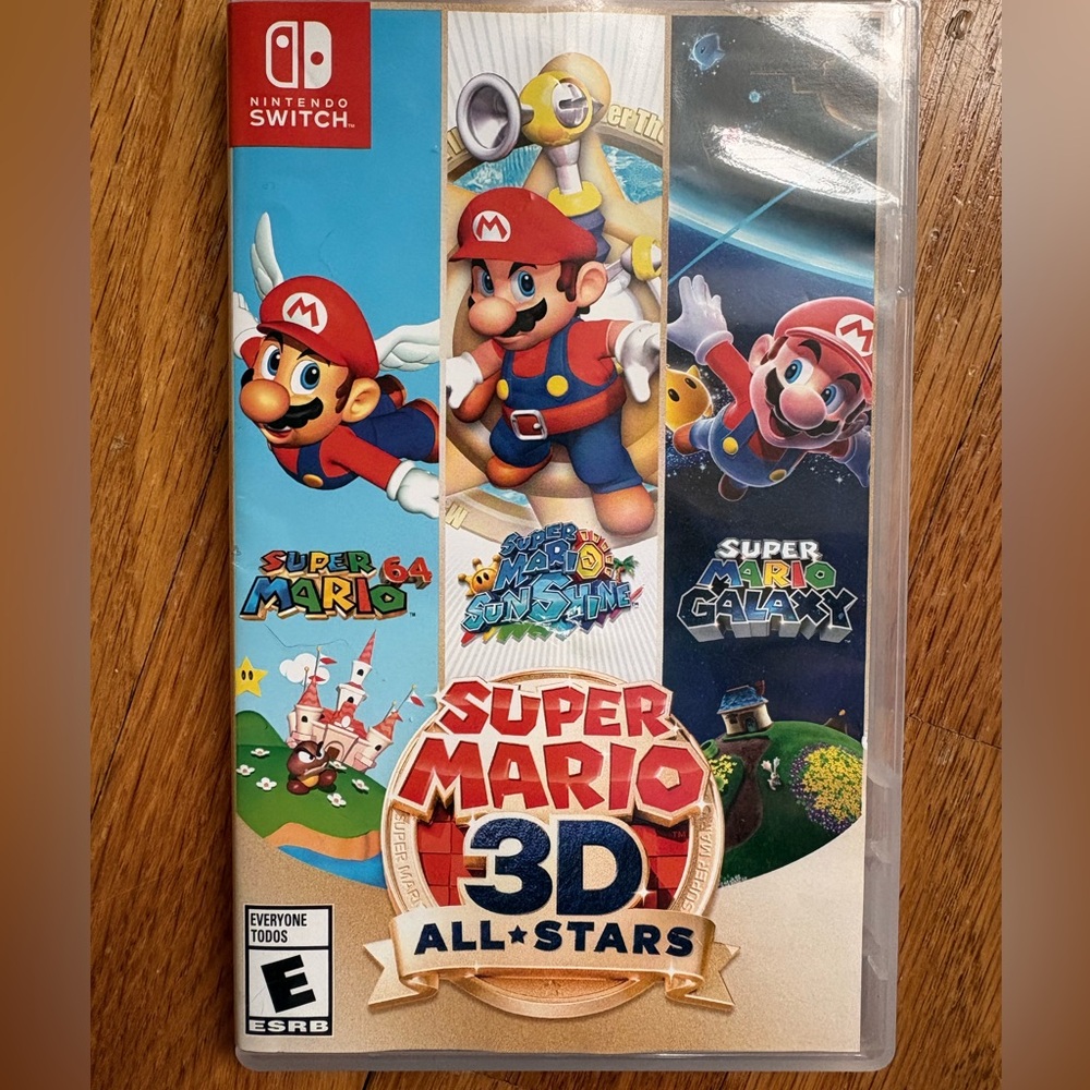 Nintendo Super Mario 3D All-Stars Game - Red and Blue